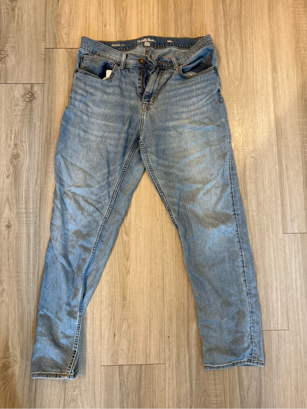 Goodfellow & Co Light Blue Slim Straight Jeans